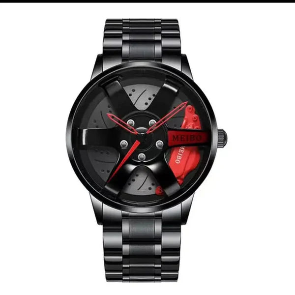 Stainless Steel Wheel Watch – Where Style Meets Motion