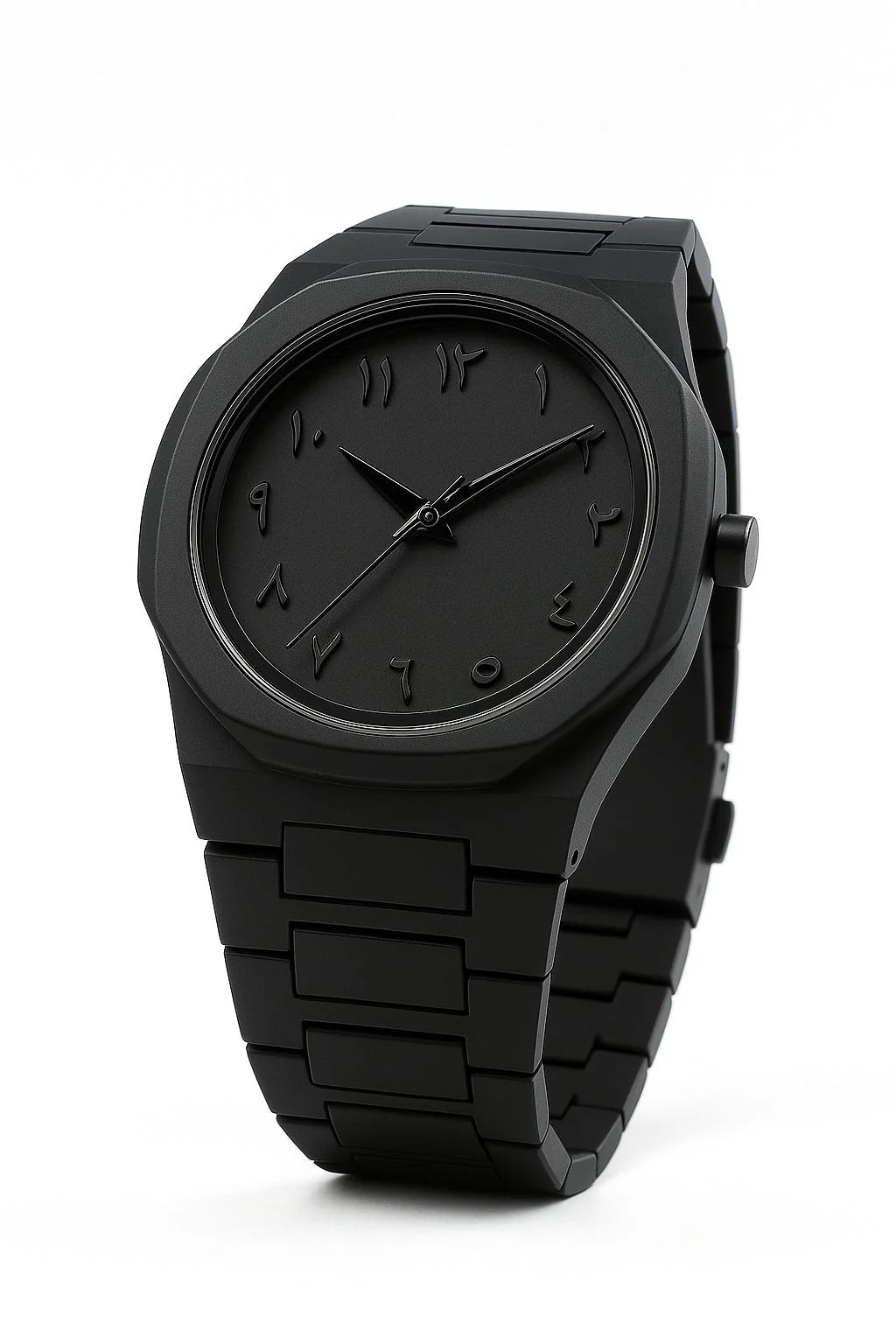 Black Arabic Aura – The Watch That Speaks Culture